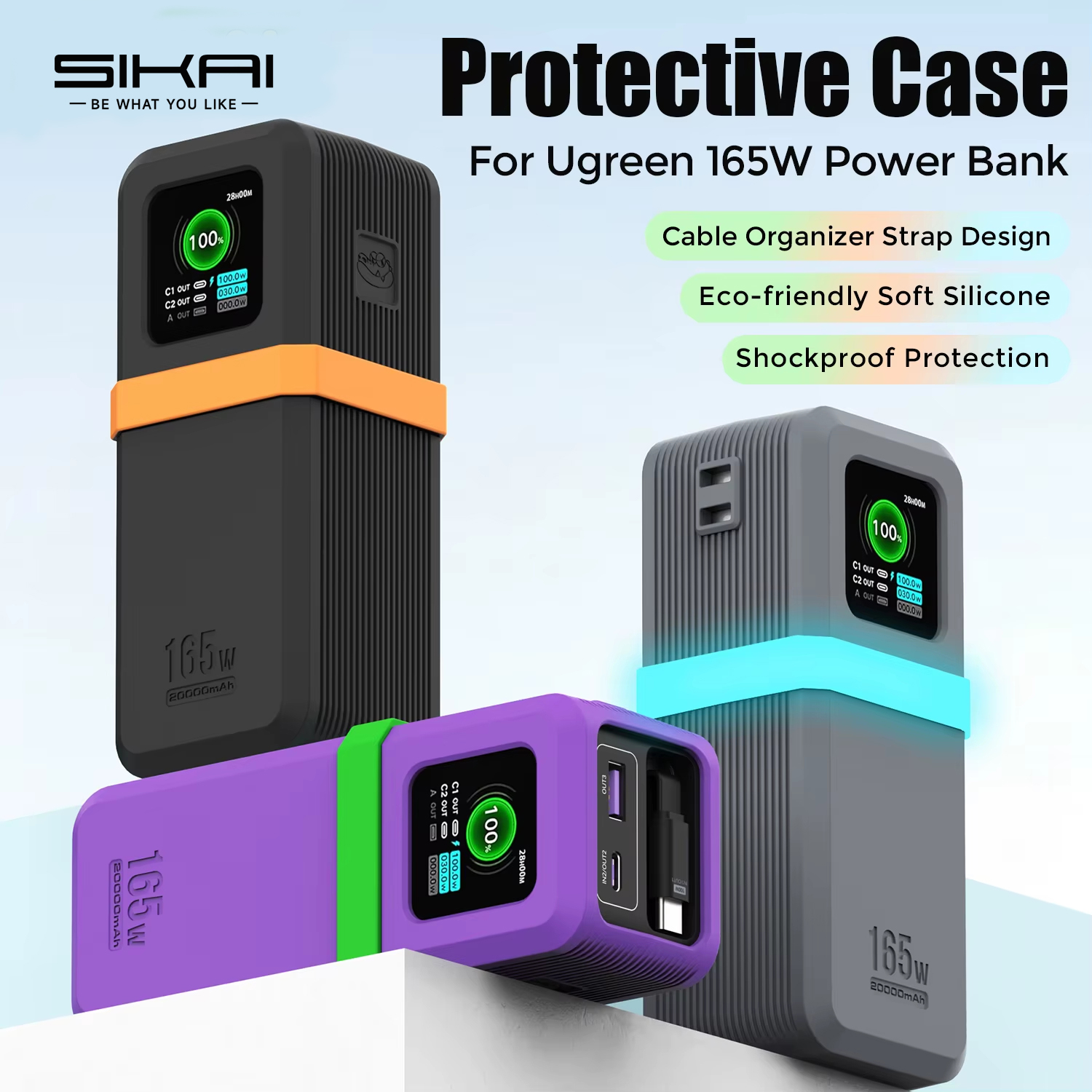 Portable Charger 20000Mah - UGREEN Nexode165W 20000mAh 보조 배터리 PD3.0용