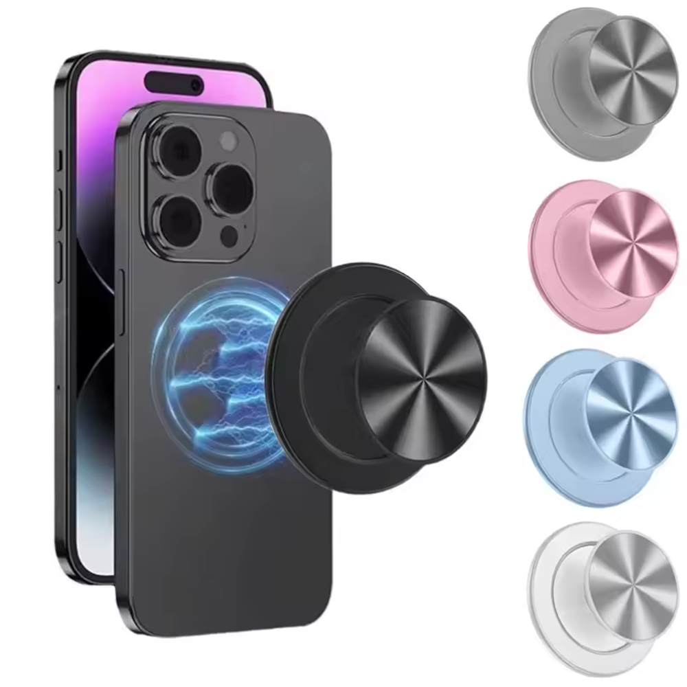 Pop Socket Grip - Grippopso 1/2PCS 알루미늄 52 자석 마그네틱