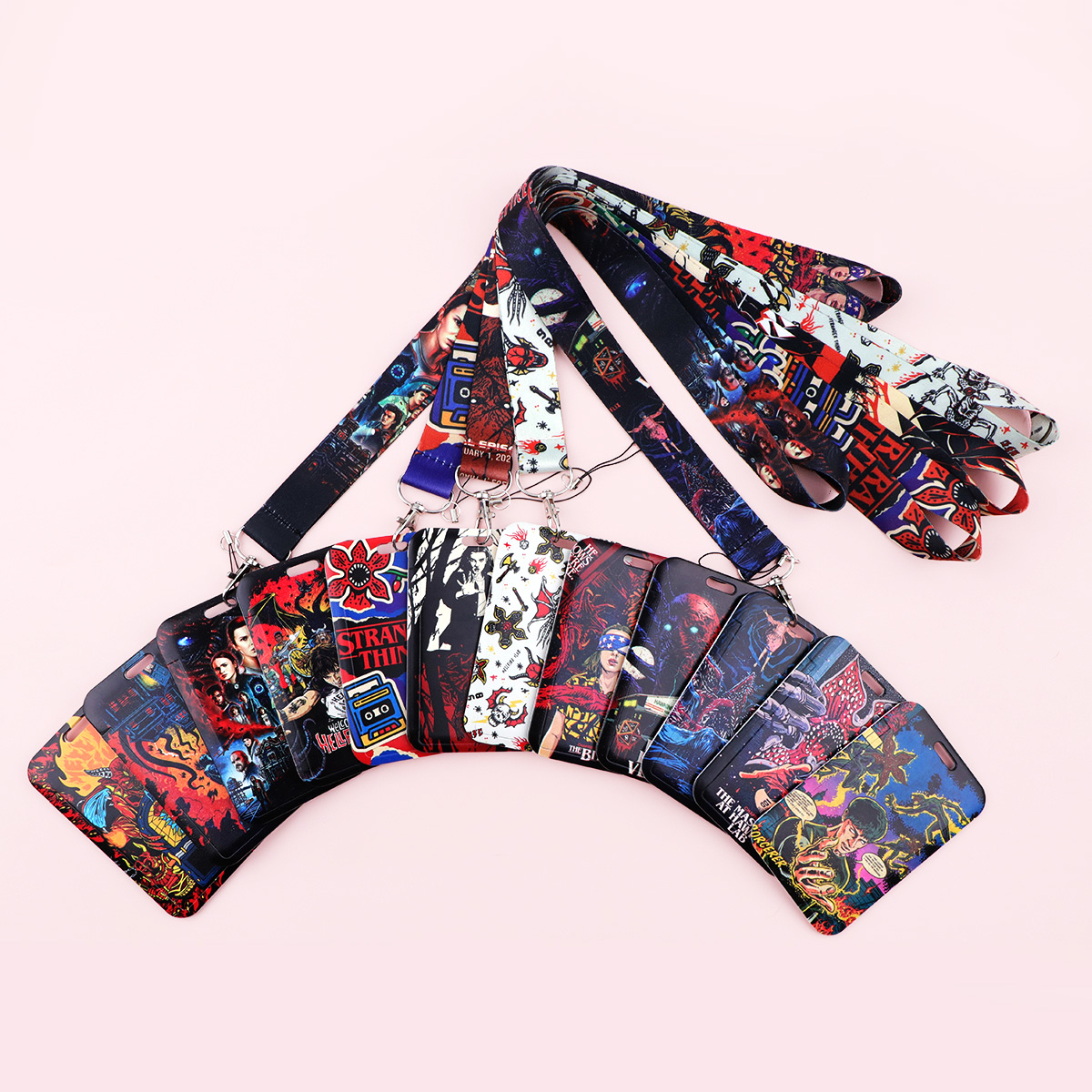 Neck Hanging Phone Holder - 호러 TV 시리즈 넥 스트랩 랜야드