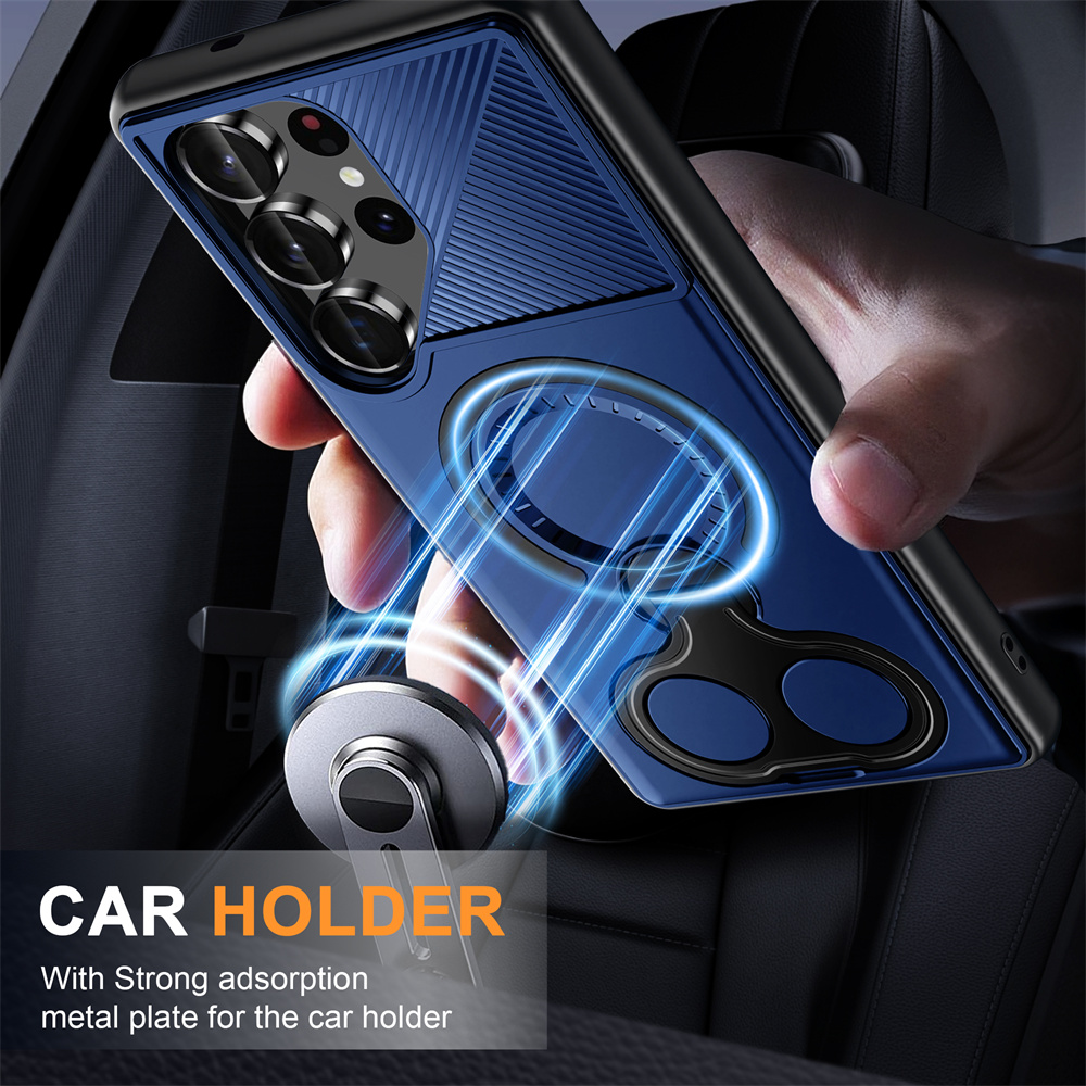Phone Kickstand Ring - 삼성 S25 엣지 S24 울트라 S23