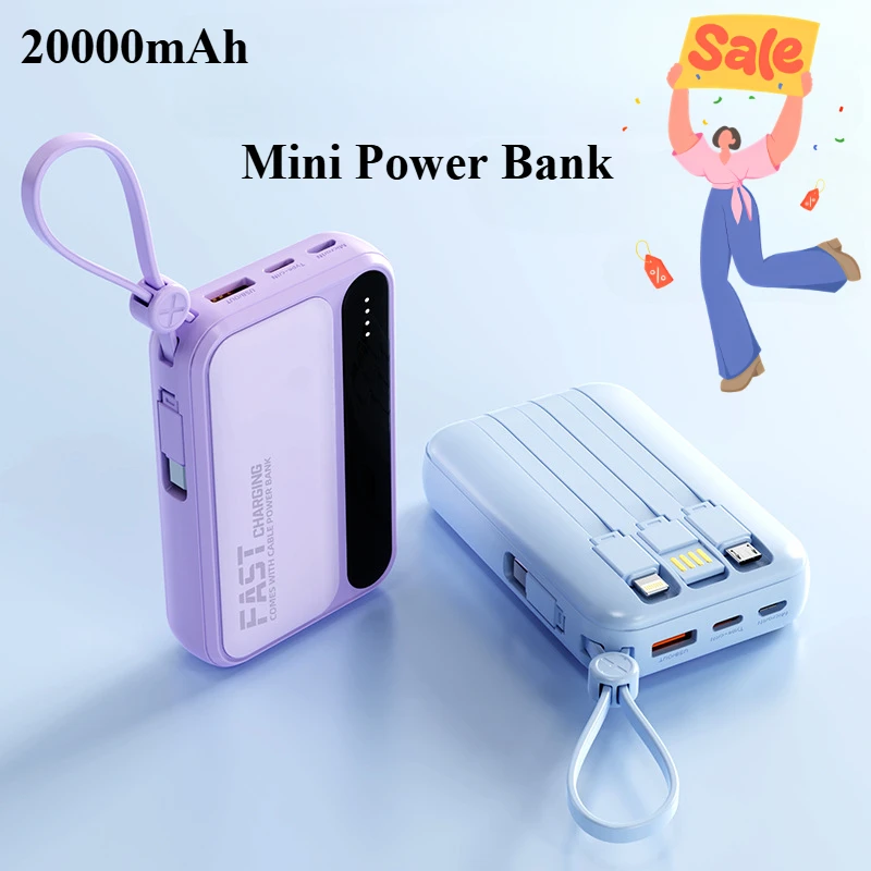 Portable Charger 20000Mah - 20000mAh 대용량 모바일 보조베터리(4선 고속 충전