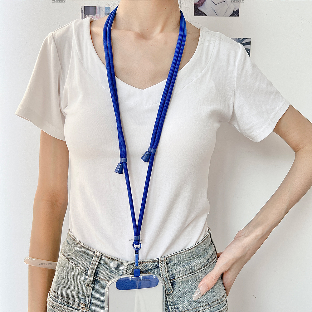 조절식 휴대폰 랜야드 스트랩, 범용 휴대폰 걸이 로프, - Neck Hanging Phone Holder review and price