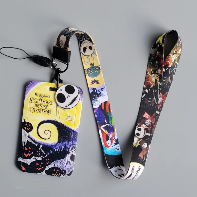 디즈니 나이트메어 비포 크리스마스 랜야드 키 ID 신용 - Neck Hanging Phone Holder review and price