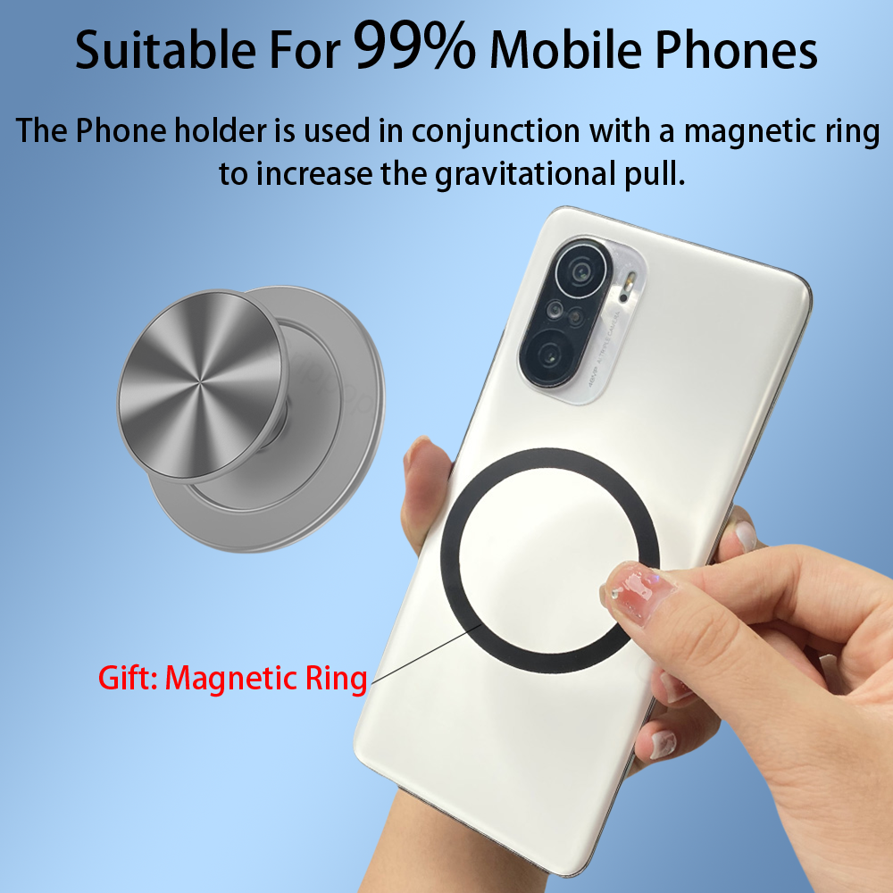Grippopso 1/2PCS 알루미늄 52 자석 마그 - Pop Socket Grip review and price