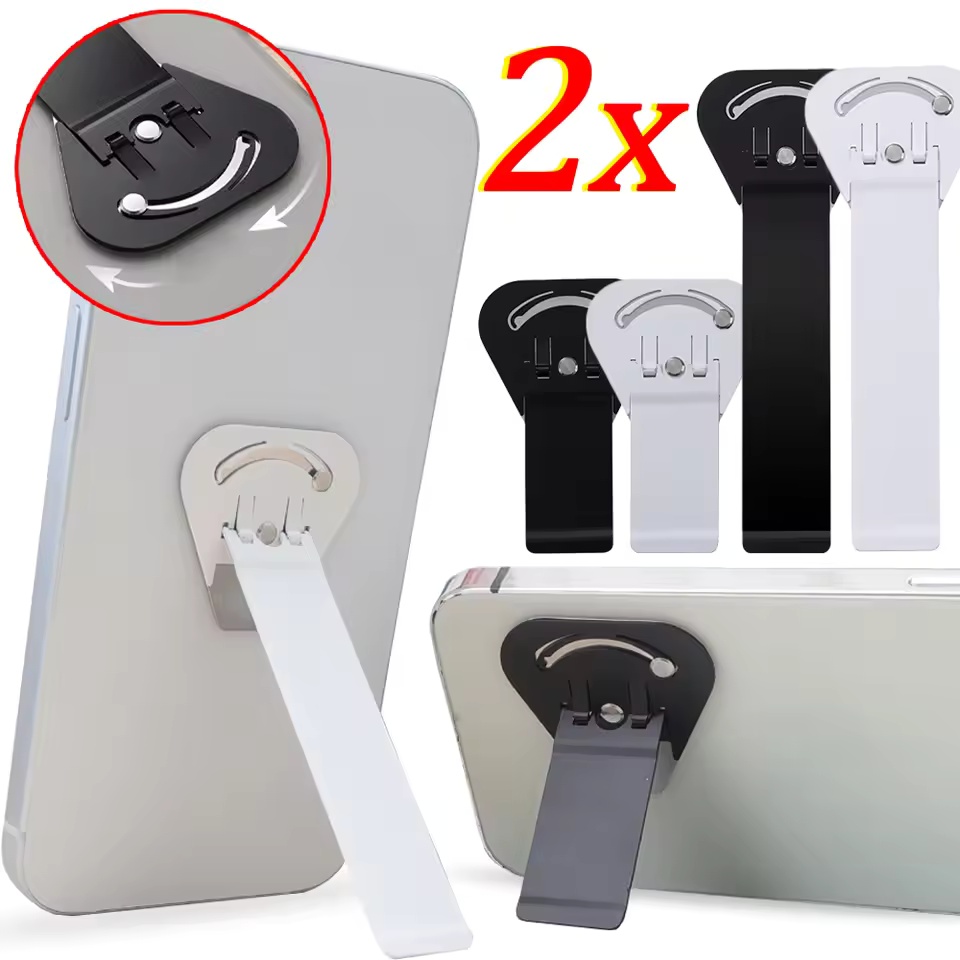 스테인레스 스틸 회전식 휴대폰 지지대 접착식 접이식 폰 - Phone Kickstand Ring review and price