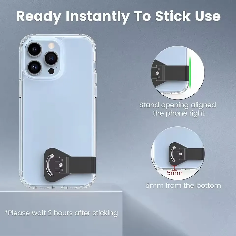 스테인레스 스틸 회전식 휴대폰 지지대 접착식 접이식 폰 - Phone Kickstand Ring review and price