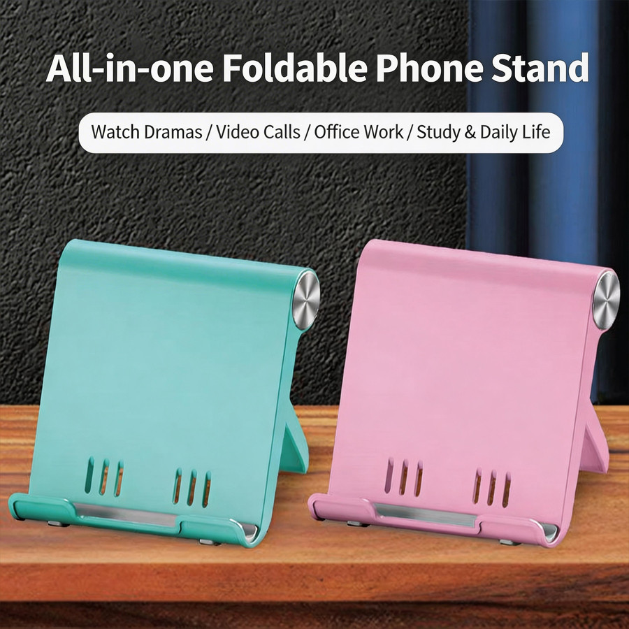 조절 가능한 휴대폰 거치대, 휴대용 접이식 데스크탑 폰 - Desk Phone Stand review and price