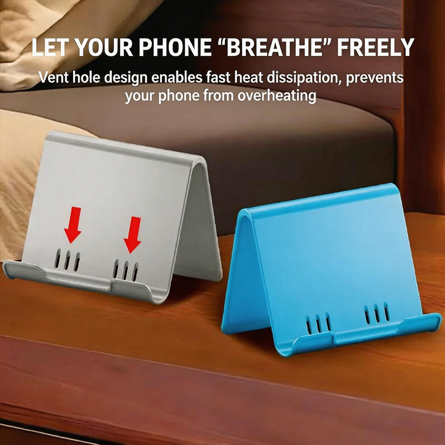조절 가능한 휴대폰 거치대, 휴대용 접이식 데스크탑 폰 - Desk Phone Stand review and price