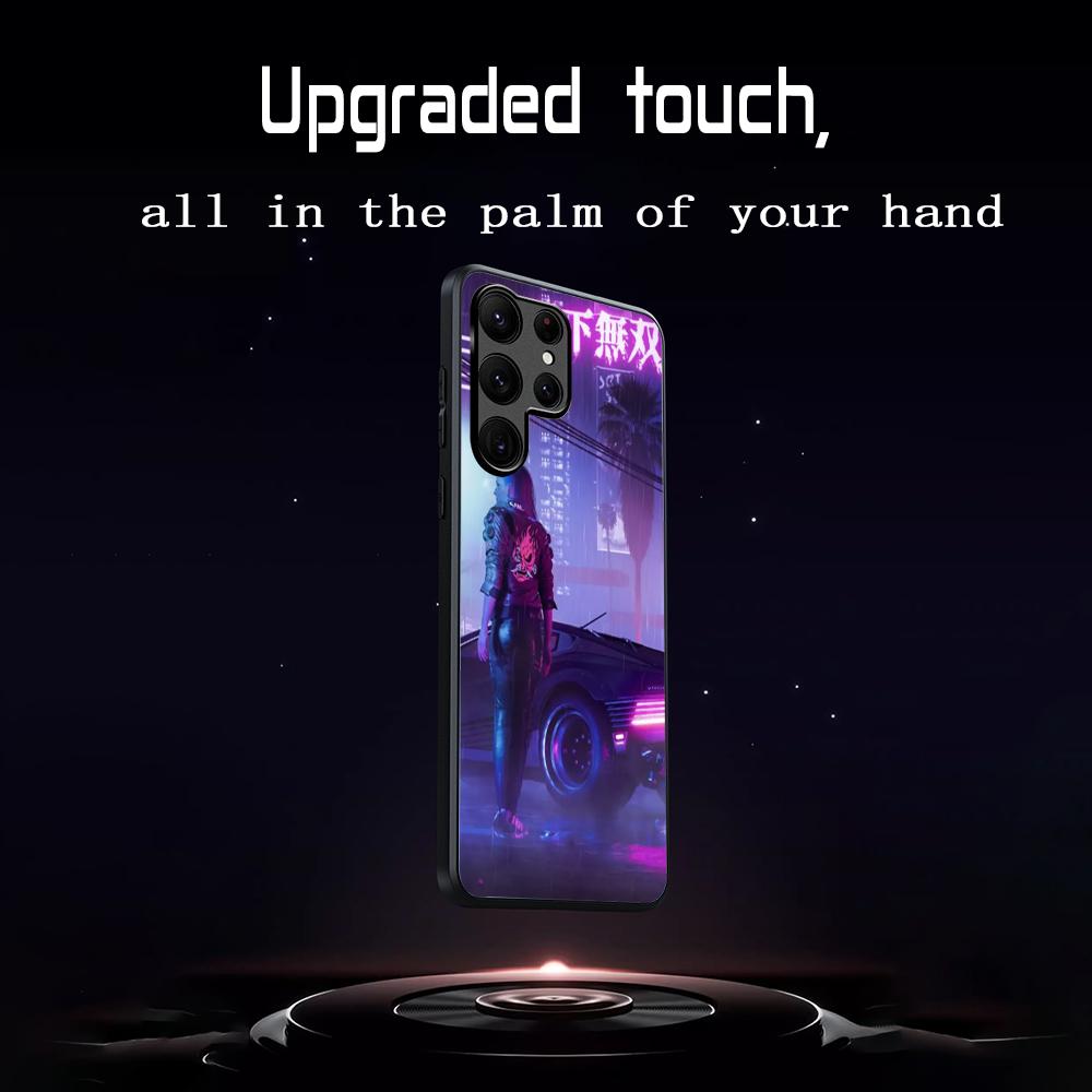 쿨 사이버 2077 휴대폰 케이스, 삼성 갤럭시 S25 - Led Flash Case review and price