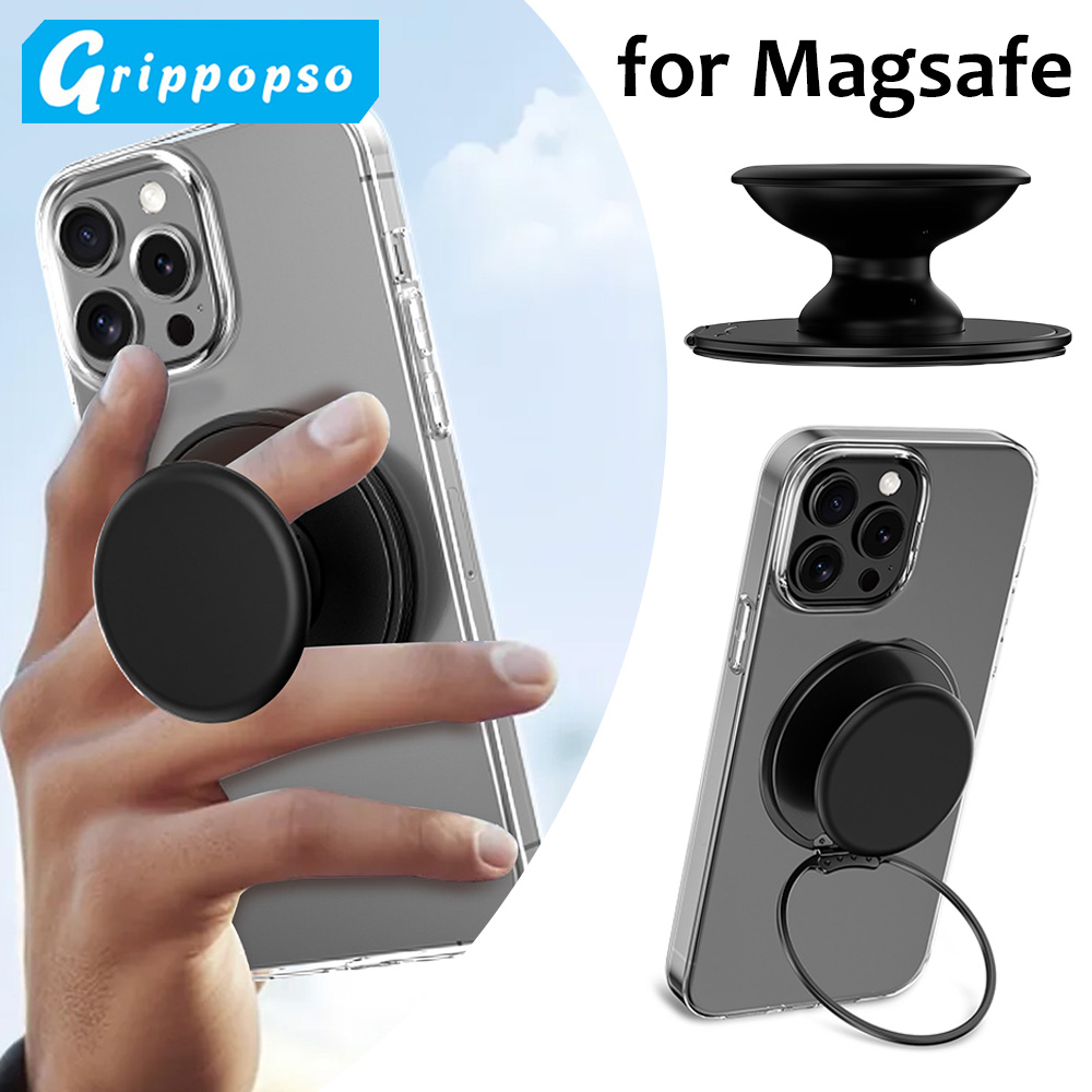 Grippopso 휴대폰 손가락 거치대 소켓, 마그네틱 - Pop Socket Grip review and price