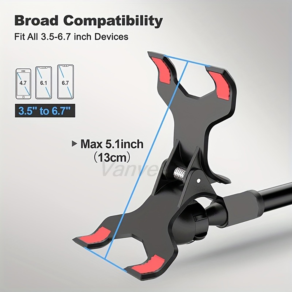 360 °   휴대폰 거치대 클립형 유연한 침대 데스크 - Desk Phone Stand review and price