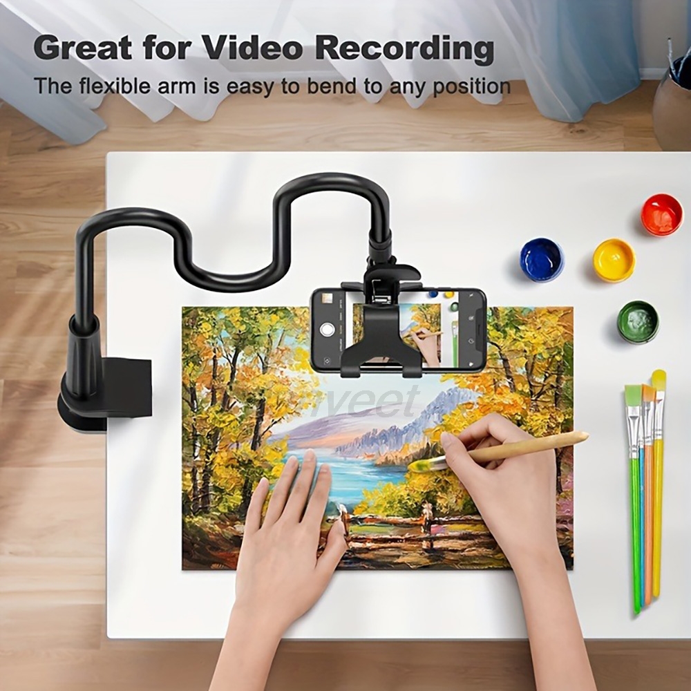 360 °   휴대폰 거치대 클립형 유연한 침대 데스크 - Desk Phone Stand review and price