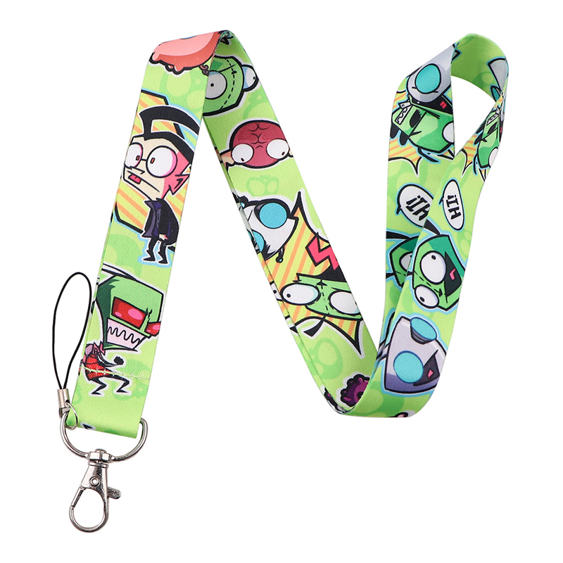 외계인 인베이더 짐 넥 스트랩 랜야드 키체인, 휴대폰  - Neck Hanging Phone Holder review and price