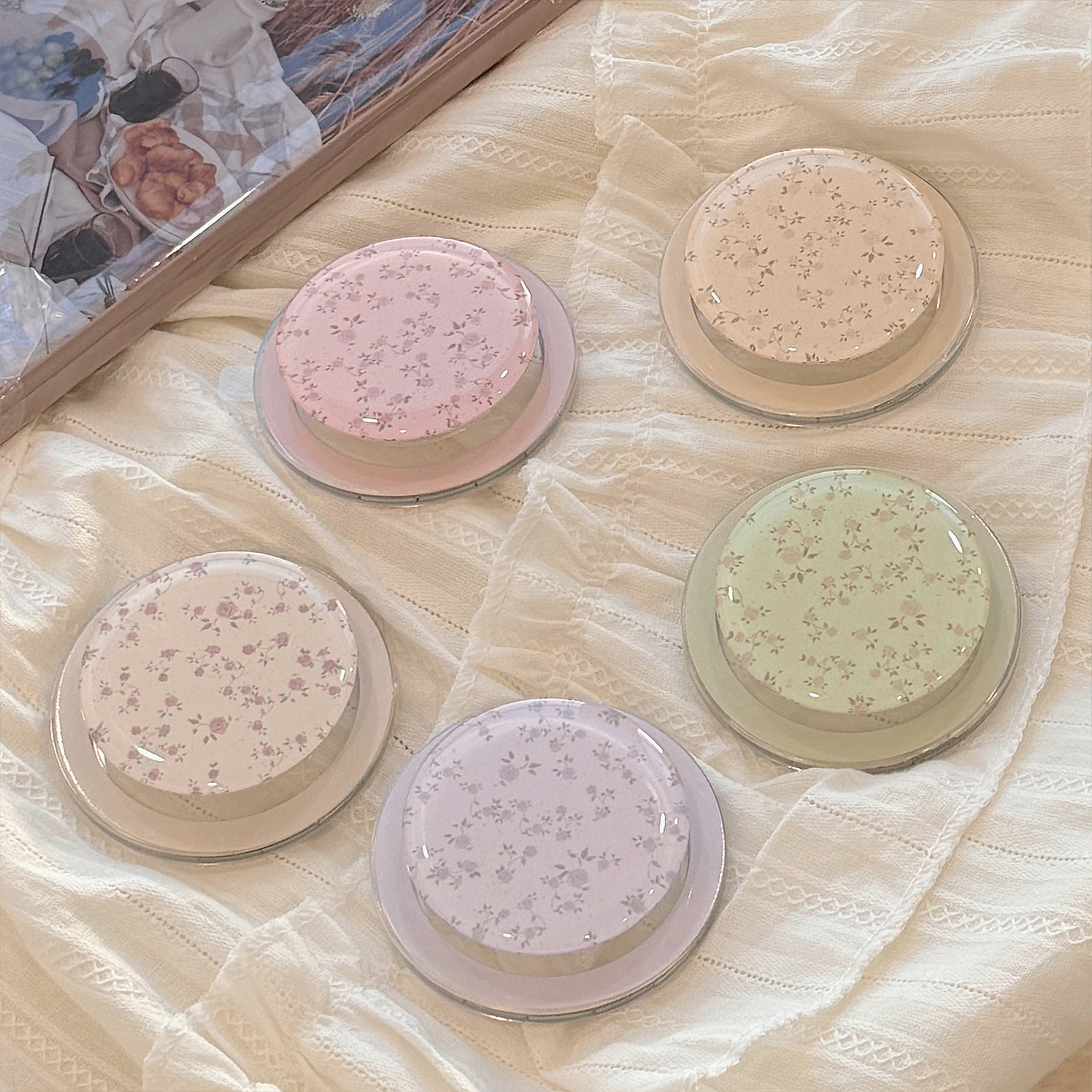 한국 꽃무늬 자석 그립 접이식 손가락 링 그립톡 폰 홀 - Pop Socket Grip review and price