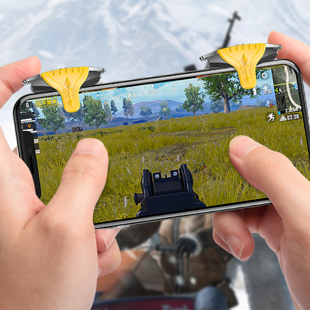 F01 1쌍 플라스틱 PUBG 모바일 트리거 폰 게임패 - Gaming Trigger Phone review and price
