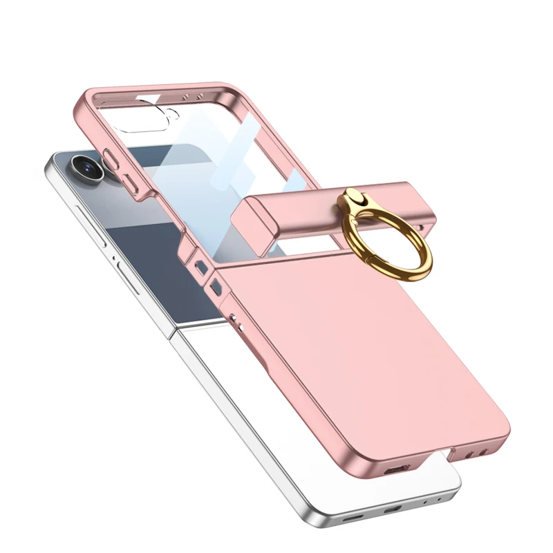 삼성 Z 플립 7 링 스탠드 폰 케이스 슬림 무광 힌지 - Phone Kickstand Ring review and price
