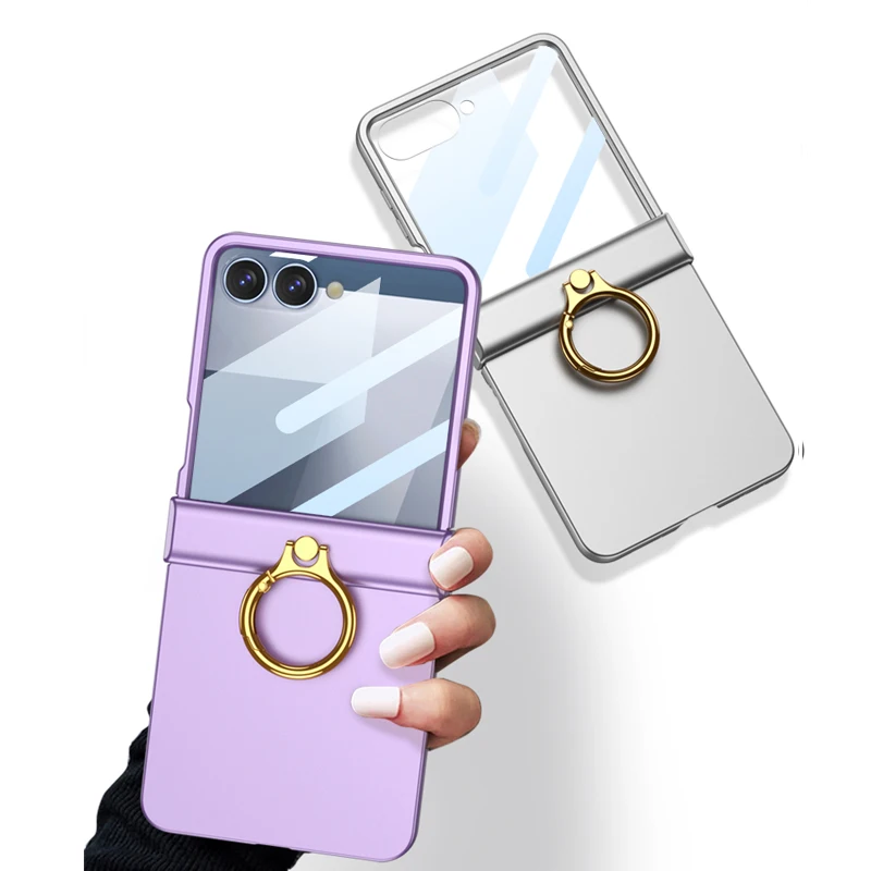 삼성 Z 플립 7 링 스탠드 폰 케이스 슬림 무광 힌지 - Phone Kickstand Ring review and price