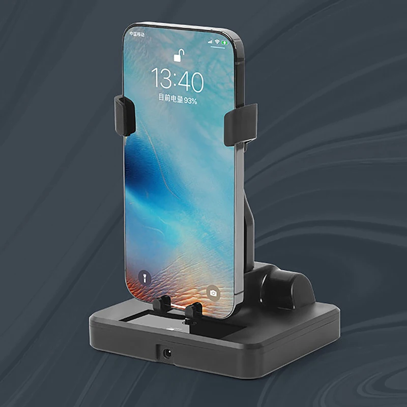 데스크탑 자동 스윙 보수계 전화 홀더 스탠드 모든 스마 - Desk Phone Stand review and price