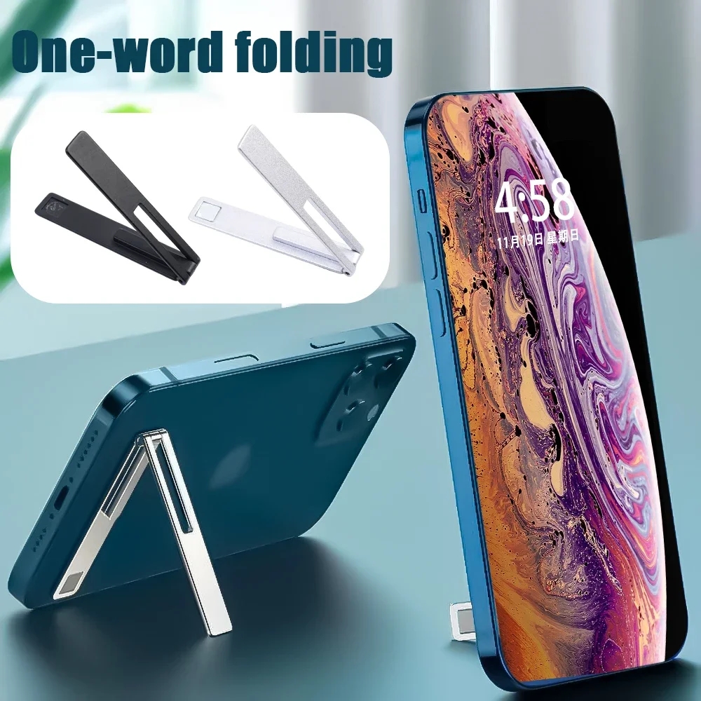 보이지 않는 초박형 자기 휴대폰 홀더 스탠드 금속 합금 - Desk Phone Stand review and price