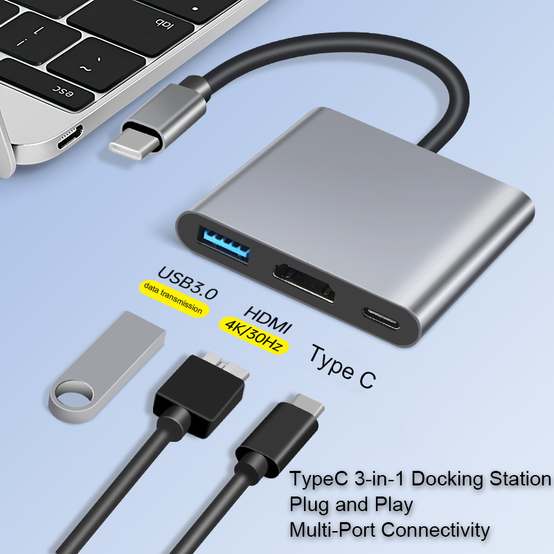 3 in 1 USB 허브 USB C to HDMI 호환 - Hdmi Phone Adapter review and price
