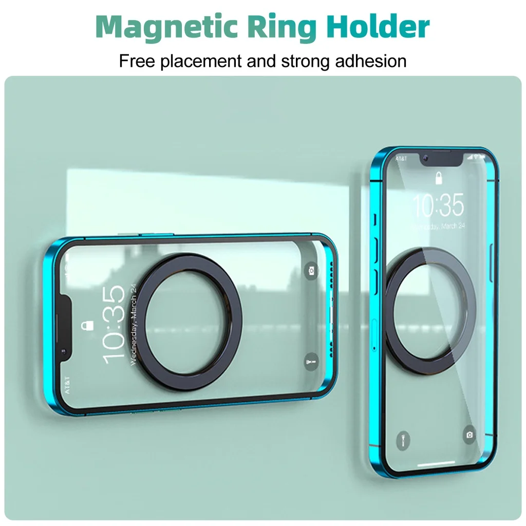 맥세이프 마그네틱 링 홀더 접착식 강력 자석 휴대폰 벽 - Phone Kickstand Ring review and price