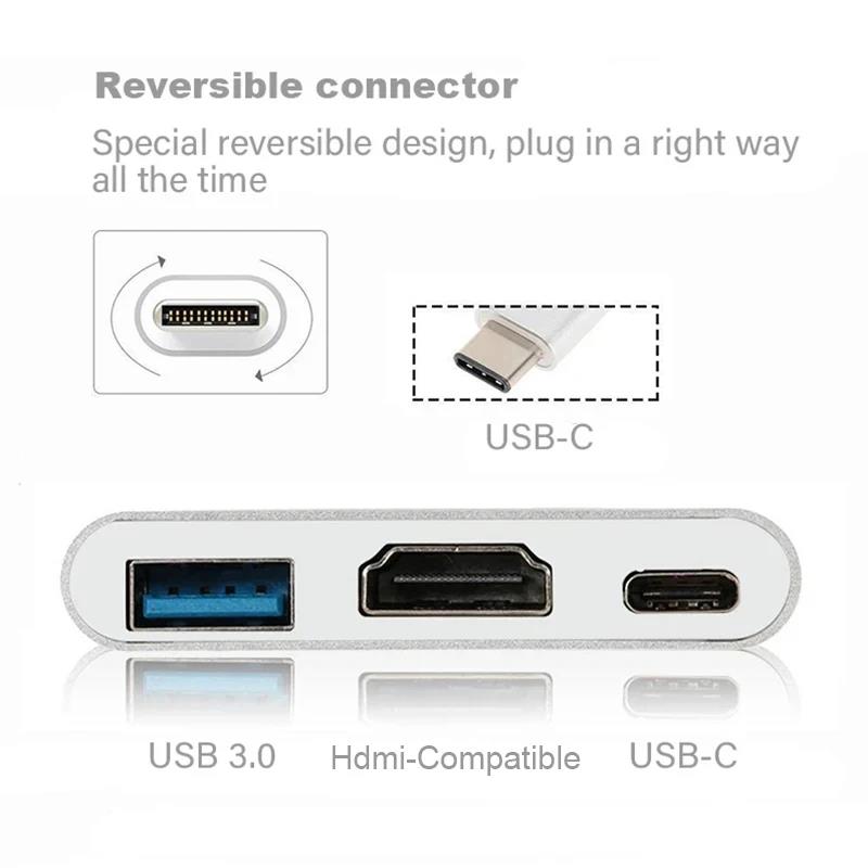 USB-C to HDMI 호환 3 in 1 케이블 컨버 - Hdmi Phone Adapter review and price