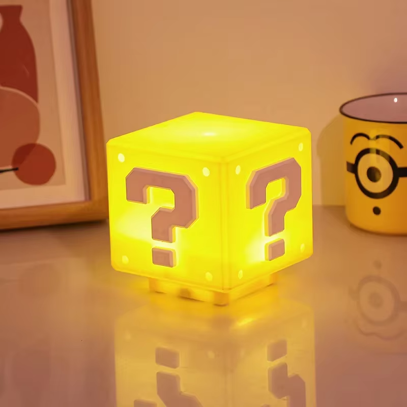 새로운 LED 물음표 야간 조명 음악 포함 애니메이션  - Led Flash Case review and price