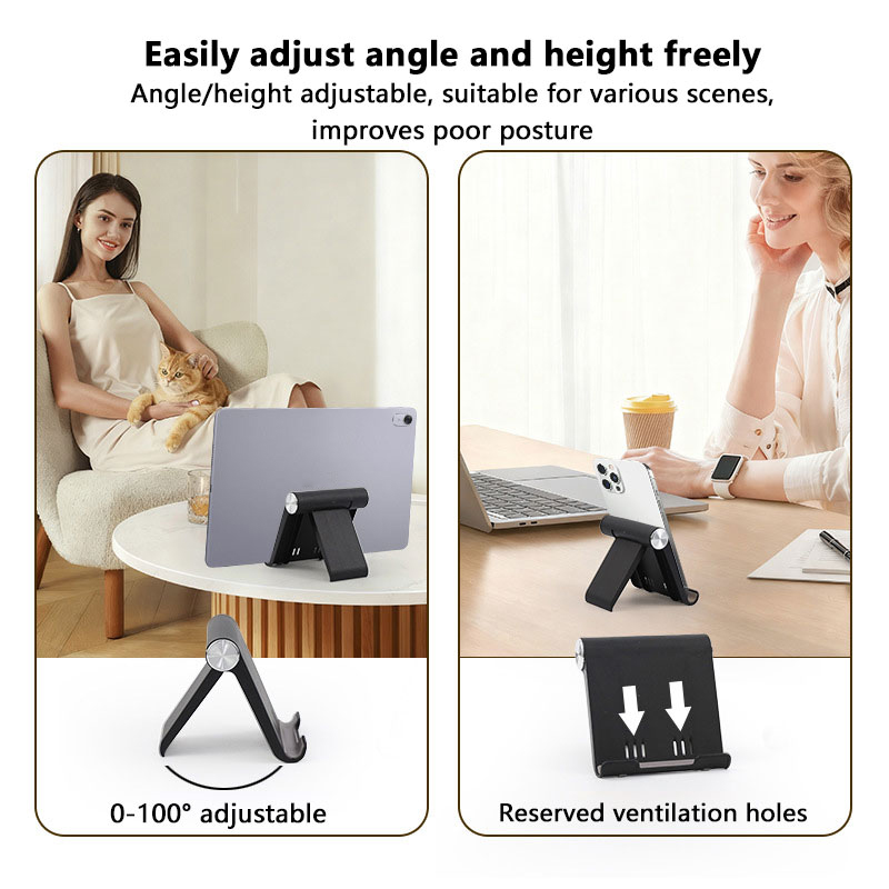 범용 접이식 책상 휴대폰 거치대, 휴대용 조절식 데스크 - Desk Phone Stand review and price