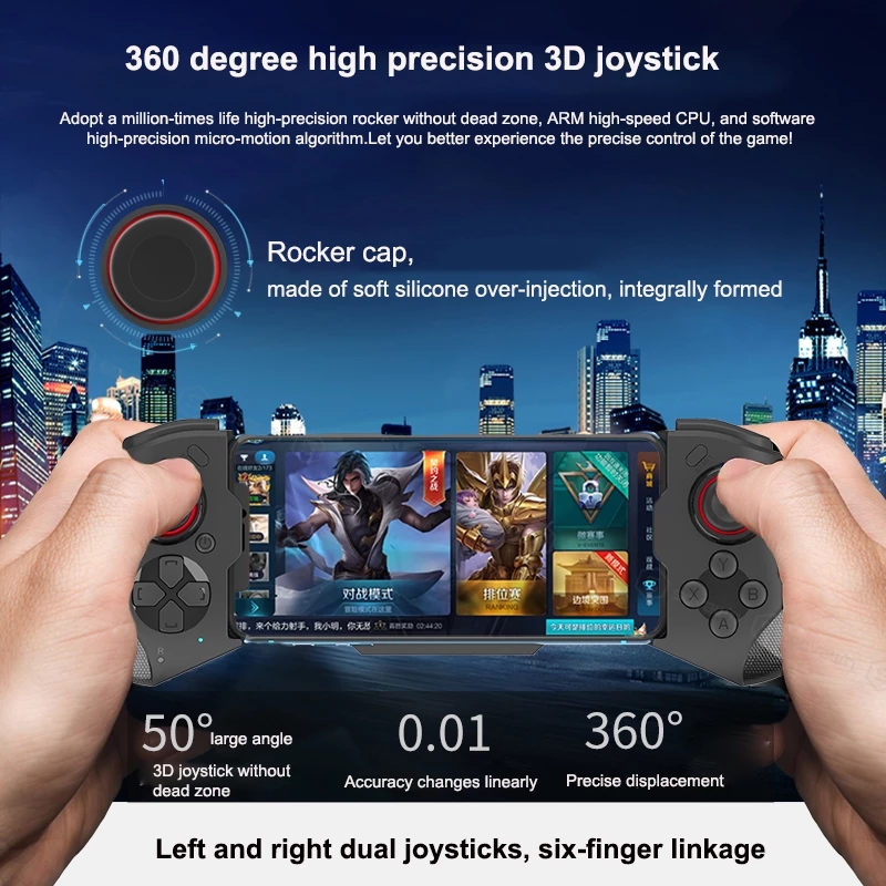 휴대폰 게임패드 조이스틱 아이폰 안드로이드용 블루투스  - Gaming Trigger Phone review and price