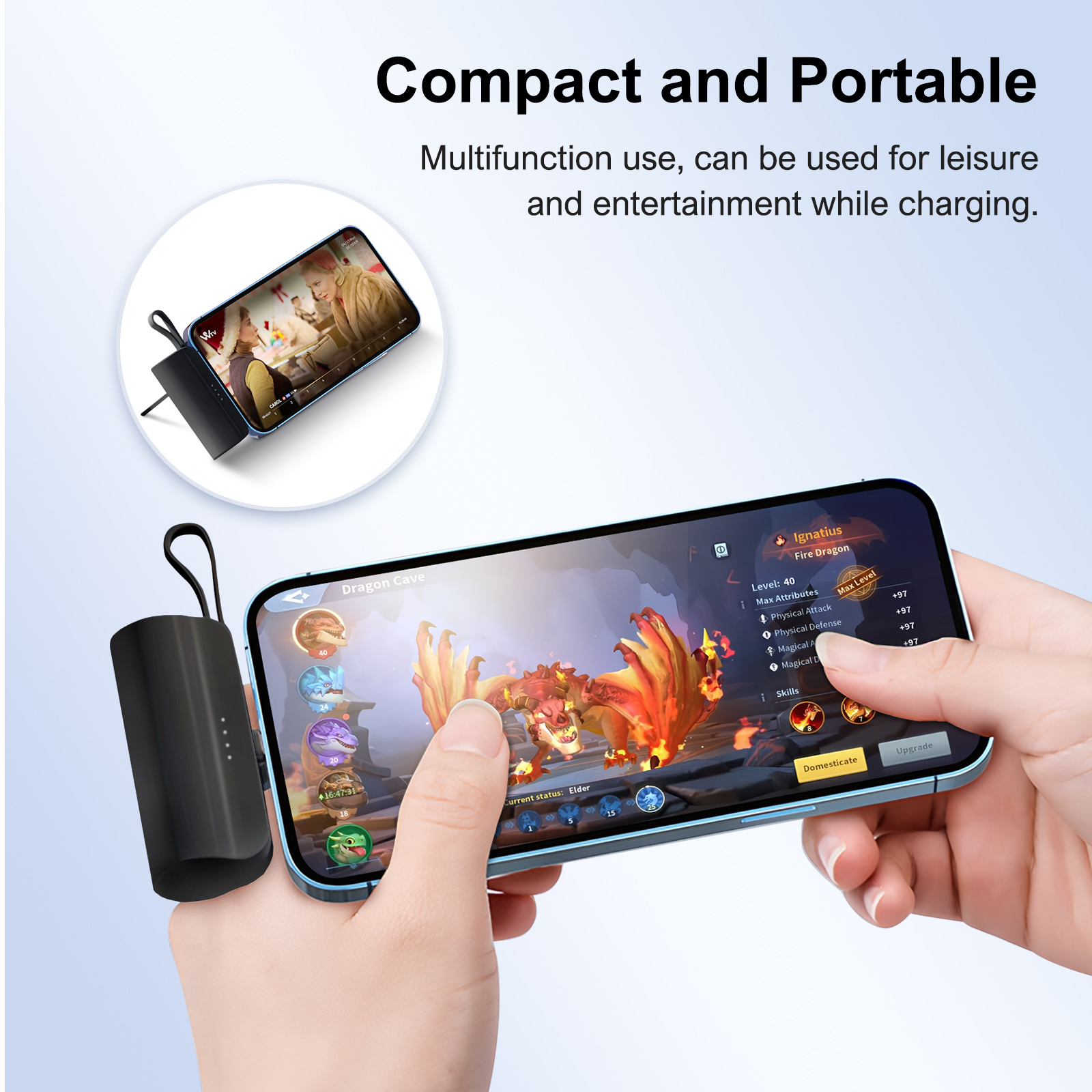 미니 보조베터리 휴대용 4500mAh 전원 전화 충전기 - Portable Charger 20000Mah review and price