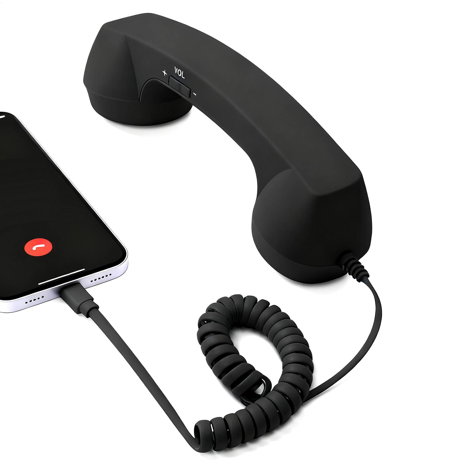 레트로 전화기 핸드셋 타입-C 레트로 클래식 편안한 가 - Retro Handset Phone review and price
