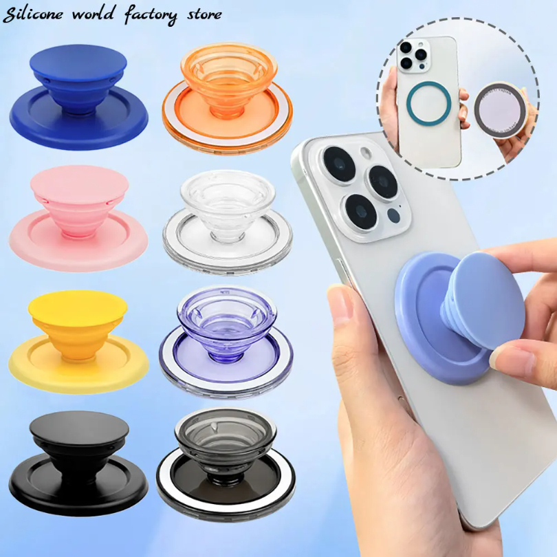 실리콘 세계 마그네틱 접이식 휴대 전화 그립 홀더 소켓 - Pop Socket Grip review and price