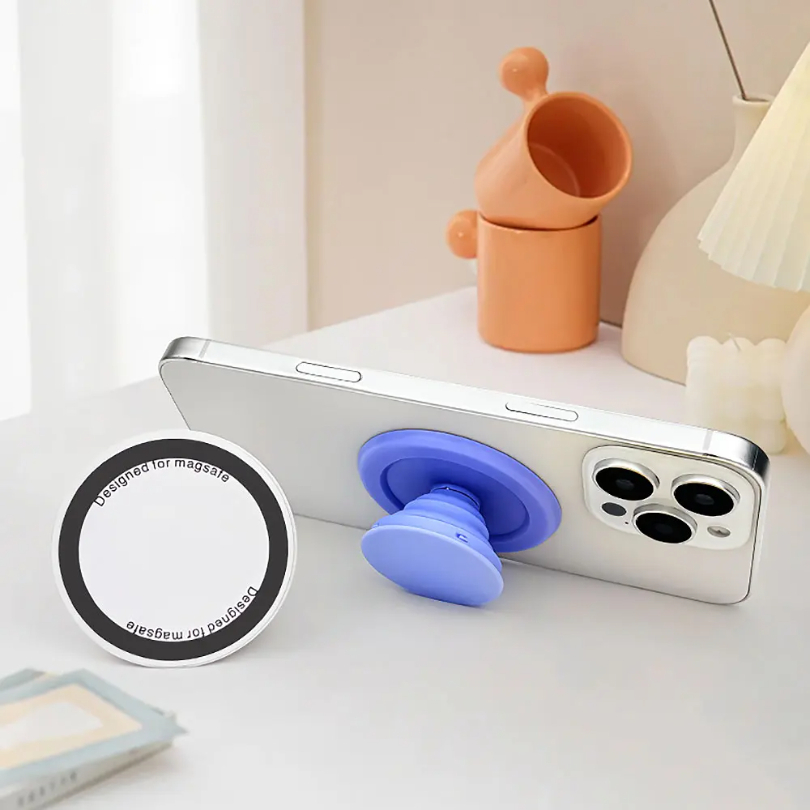 실리콘 세계 마그네틱 접이식 휴대 전화 그립 홀더 소켓 - Pop Socket Grip review and price