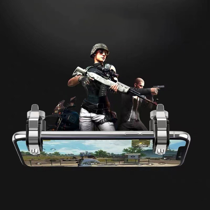 PUBG L1 R1 용 휴대 전화 게임 컨트롤러 트리거 - Gaming Trigger Phone review and price