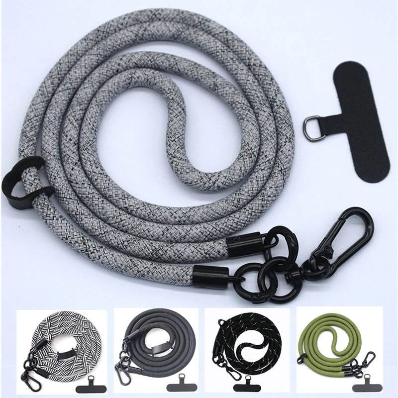 8MM x 120CM 굵은 긴 휴대 전화 매는 밧줄 유 - Neck Hanging Phone Holder review and price
