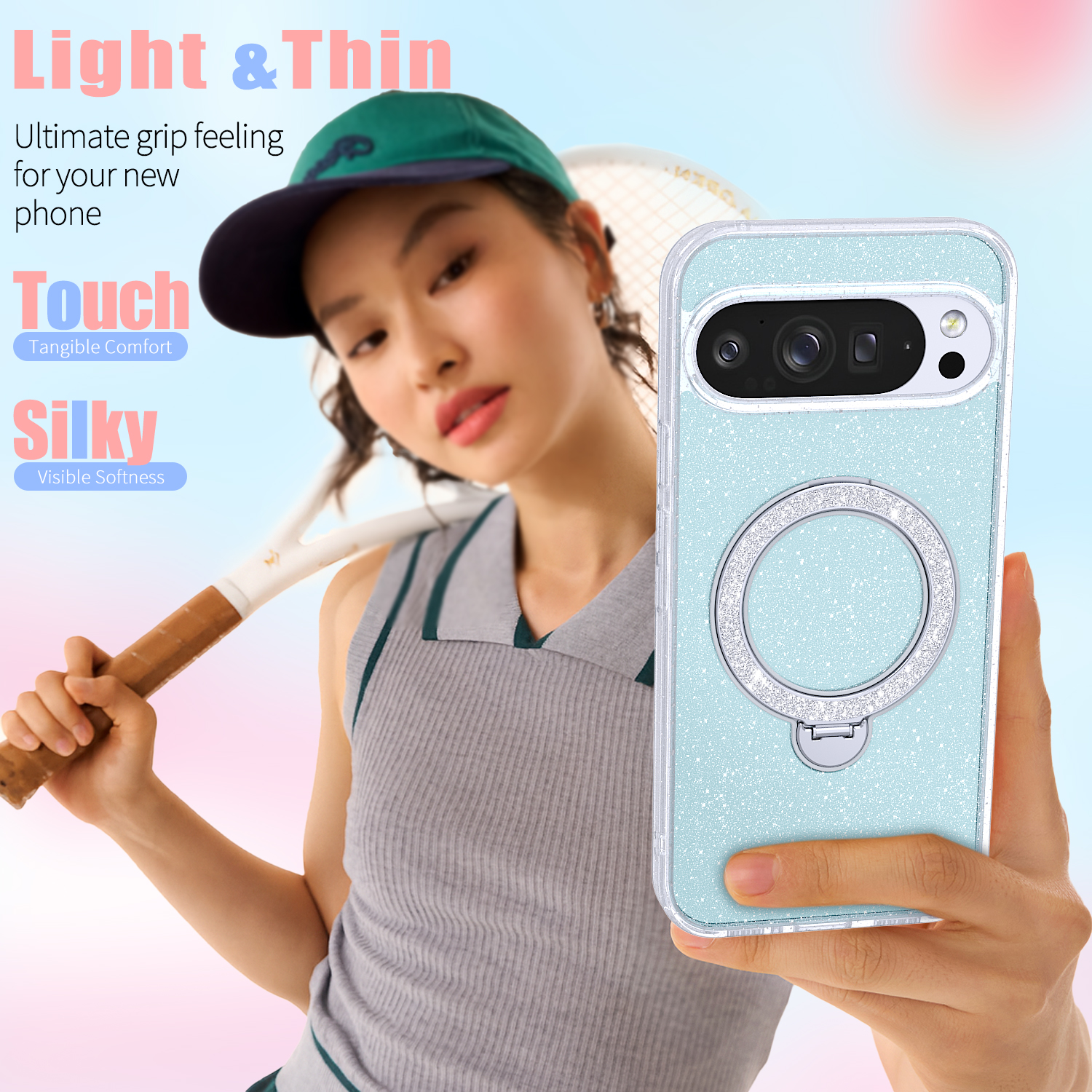 Google Pixel 10 9 Pro XL용 360도 - Phone Kickstand Ring review and price