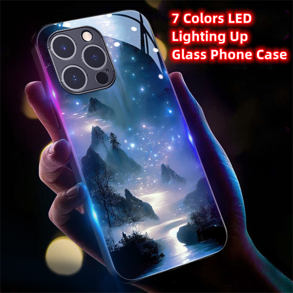2026 프리티 갤럭시 비치 스마트 LED 라이트 글로 - Led Flash Case review and price