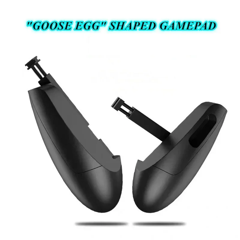 1pc 거위 달걀 모양 휴대 전화 게임 핸들 목표 슈팅 - Gaming Trigger Phone review and price