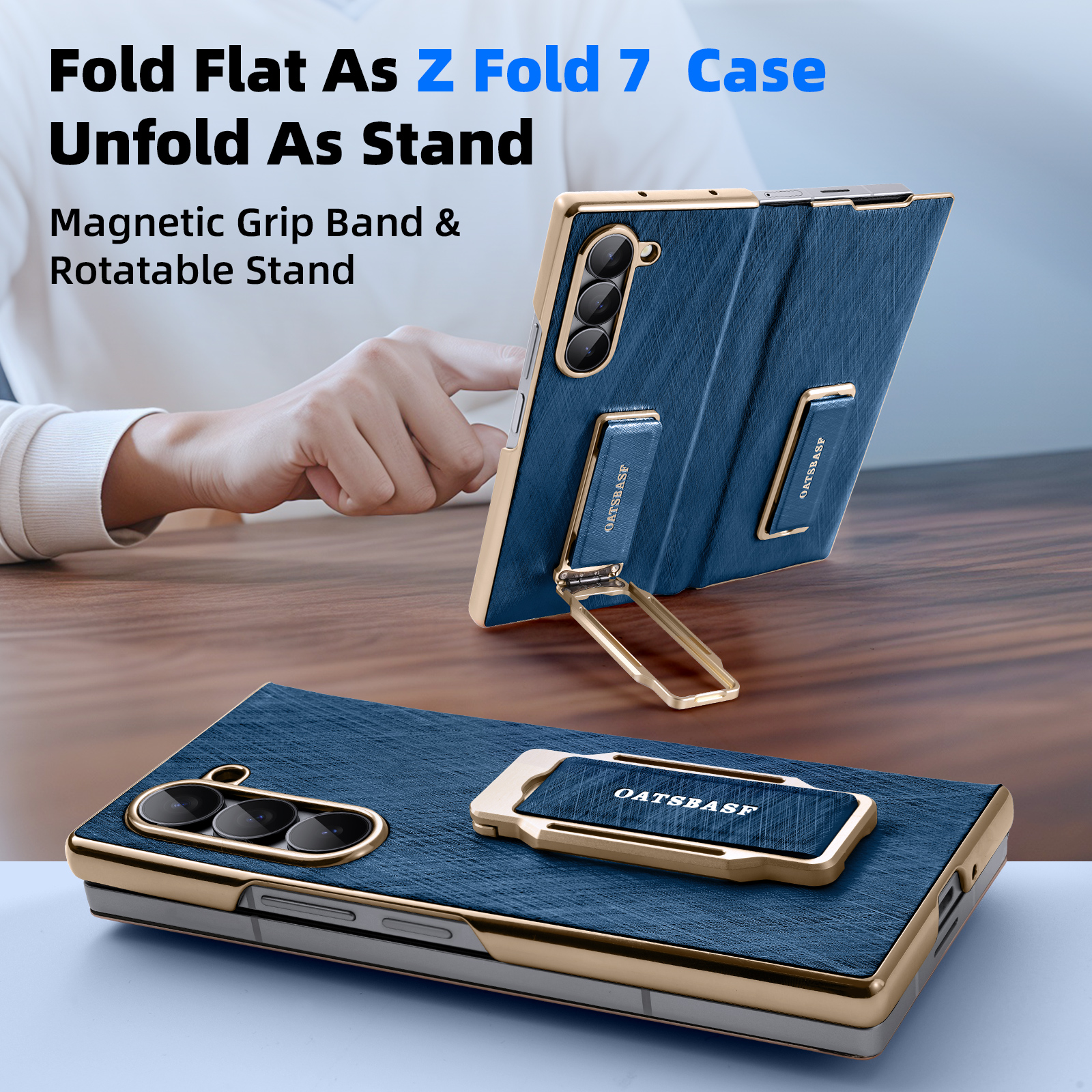 오트스바스프 듀얼 스트랩 가죽 폰 케이스 (삼성 갤럭시 - Phone Kickstand Ring review and price