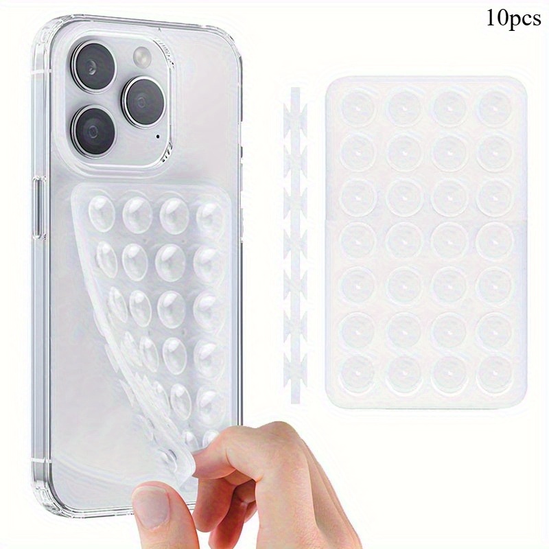 10개입 양면 실리콘 흡착식 휴대폰 거치대 강력 그립  - Desk Phone Stand review and price