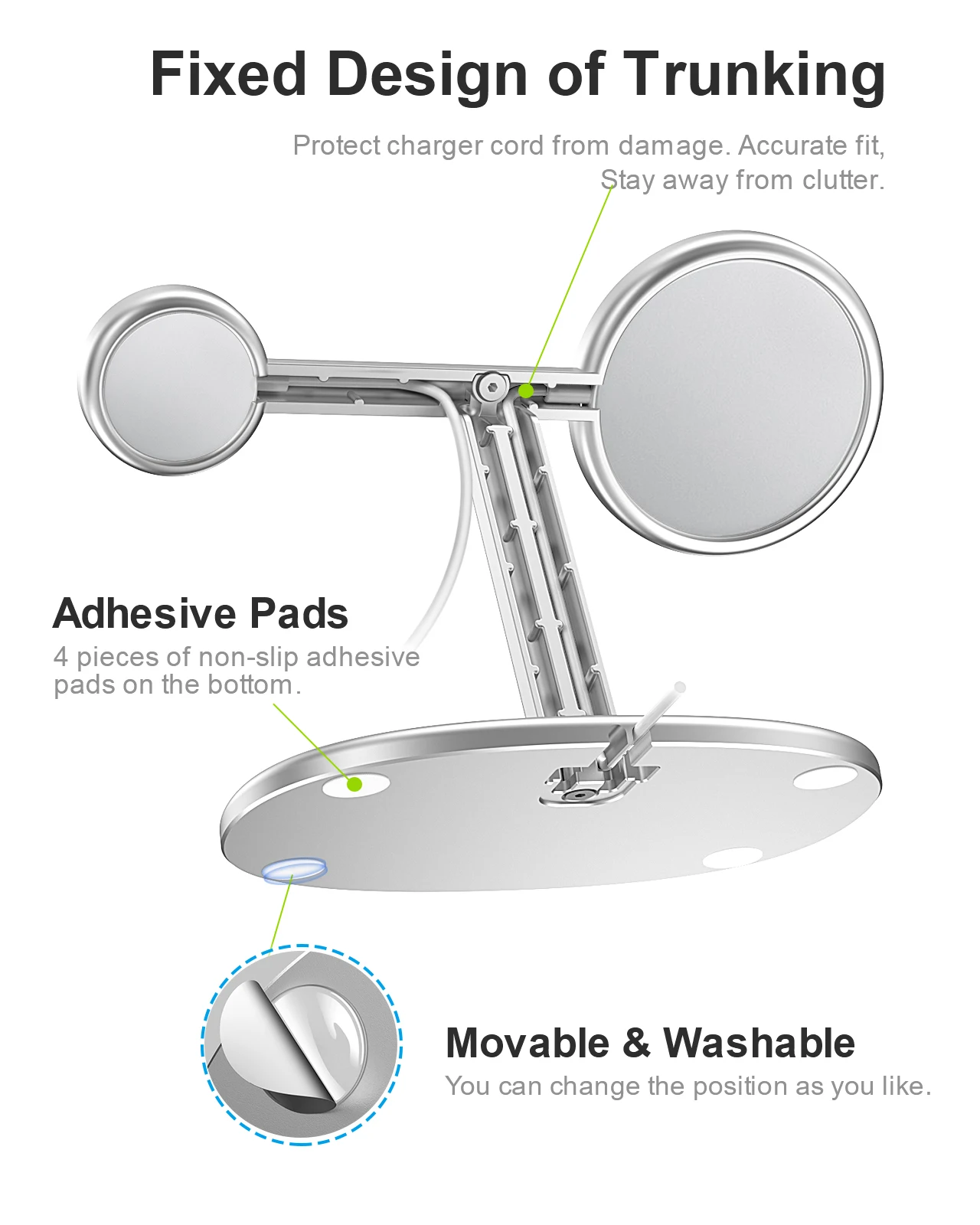 EWA 2-in-1 데스크탑 폰 스탠드 데스크 홀더 마 - Desk Phone Stand review and price