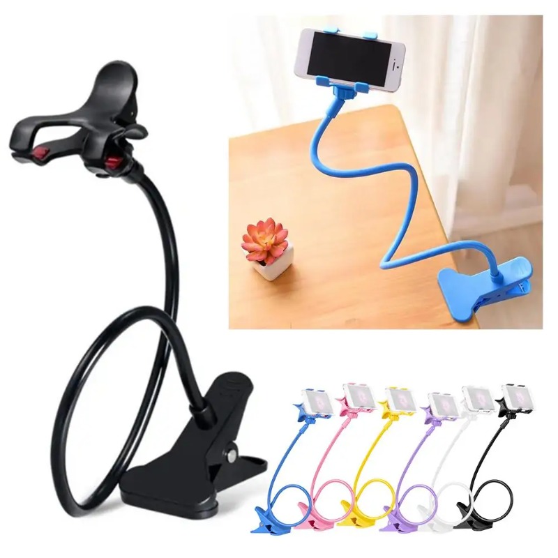구즈넥 핸드폰 거치대 (침대/책상용) 360도 조절 가 - Desk Phone Stand review and price