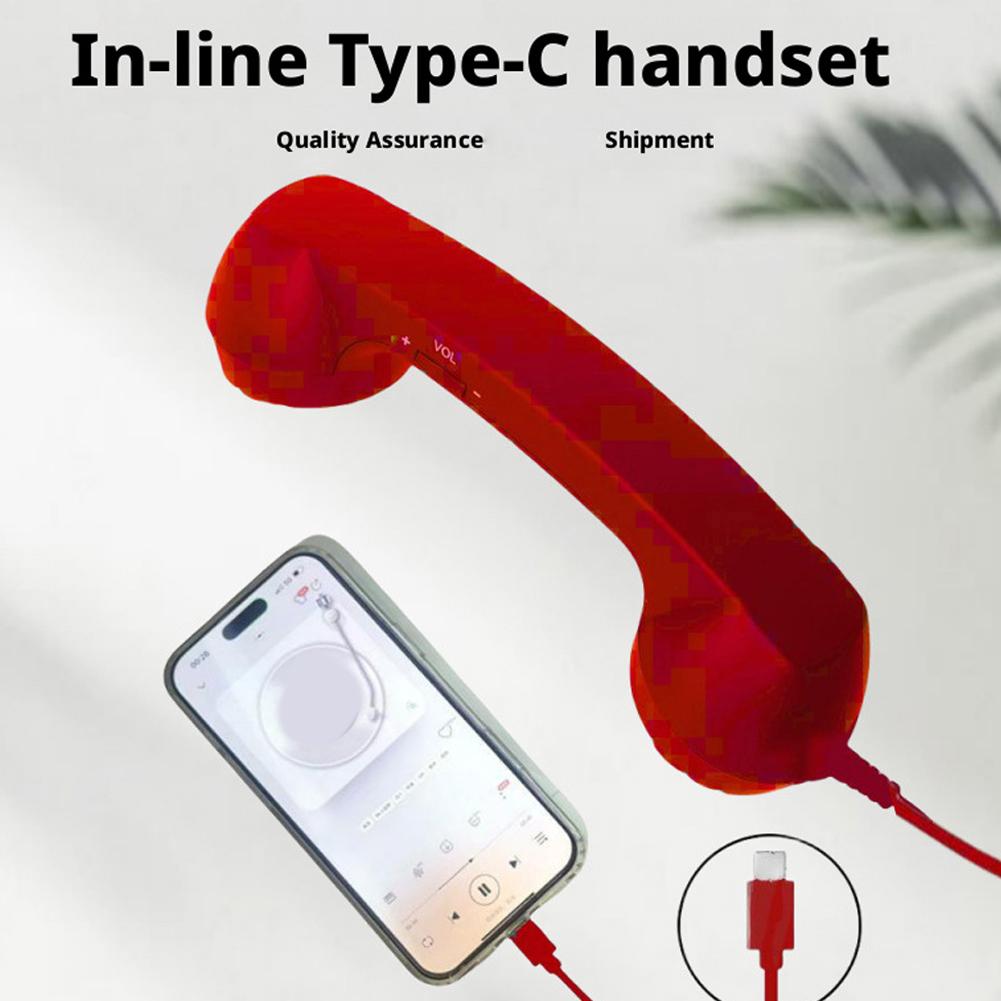 2026 새로운 레트로 전화기 수신기 타입-C/3.5m - Retro Handset Phone review and price