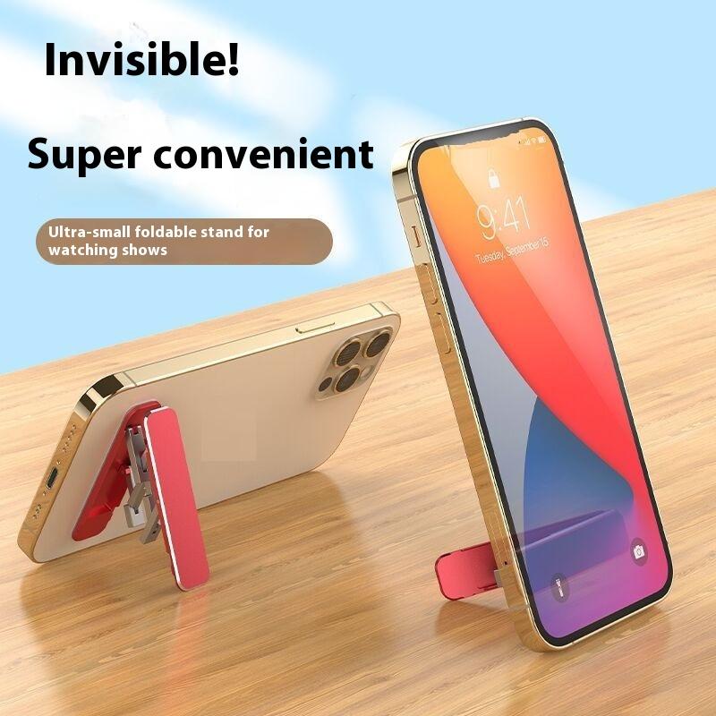 **1PCS 미니 보이지 않는 접이식 휴대폰 스탠드 알 - Desk Phone Stand review and price