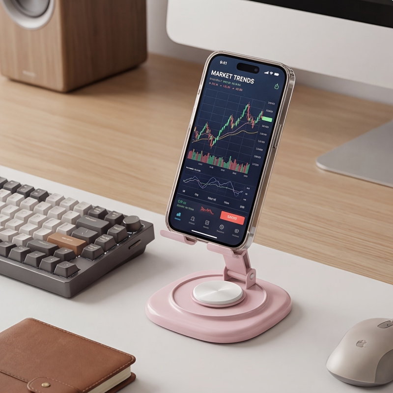 마카롱 데스크탑 메탈 회전식 휴대폰/태블릿 거치대 -  - Desk Phone Stand review and price