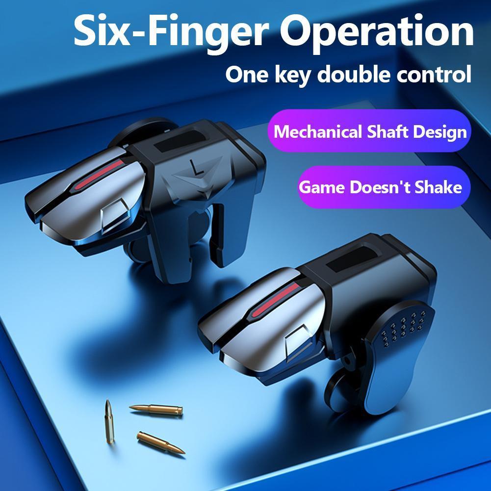 2개입 6손가락 게임 트리거 PUBG 게임용 모바일 조 - Gaming Trigger Phone review and price