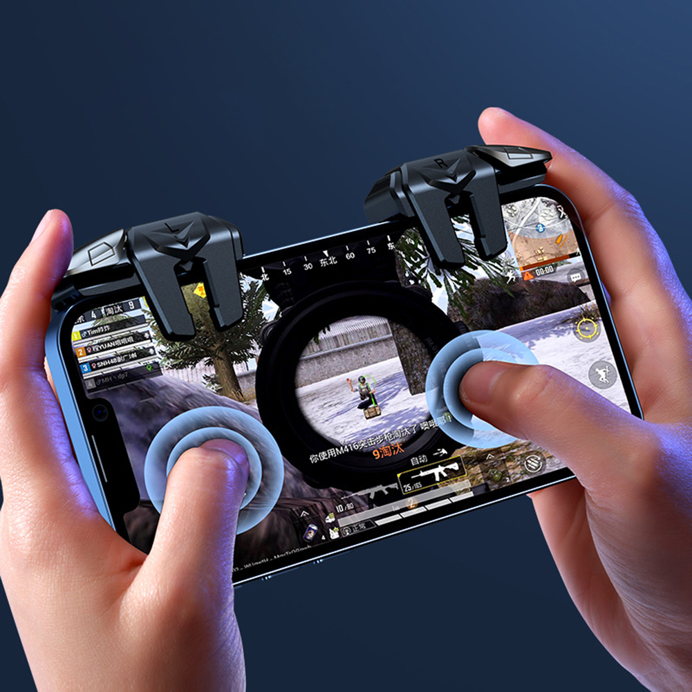 2개입 6손가락 게임 트리거 PUBG 게임용 모바일 조 - Gaming Trigger Phone review and price