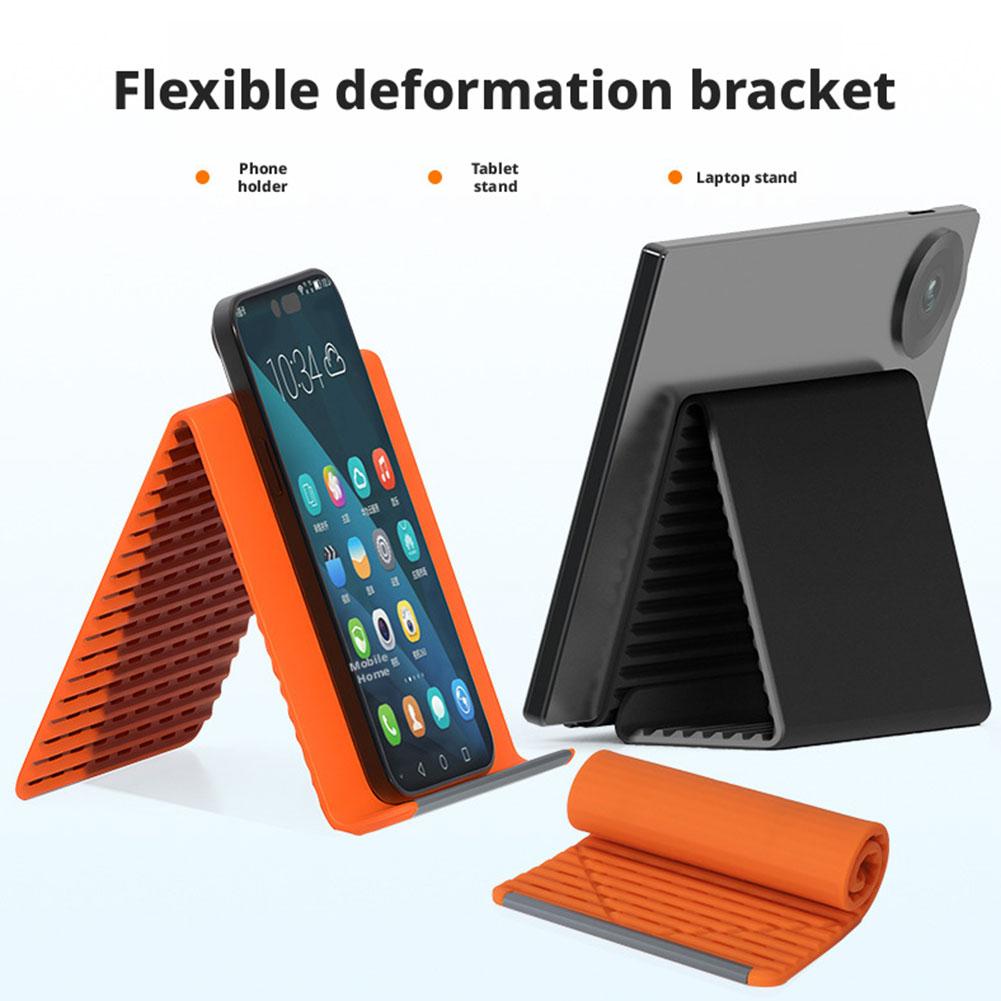 유연한 접이식 휴대폰 거치대, 창의적인 접이식 데스크탑 - Desk Phone Stand review and price