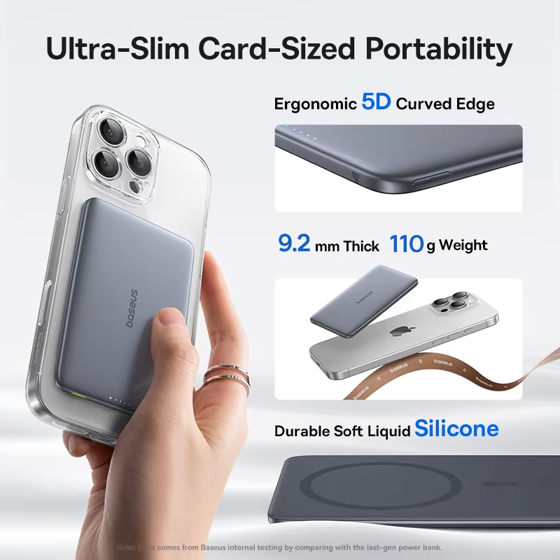 베이스어스 5000mAh 마그네틱 파워뱅크 15W 무선 - Portable Charger 20000Mah review and price