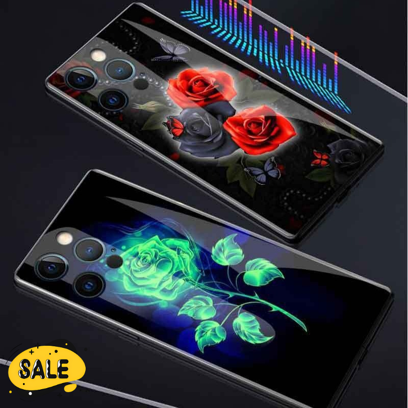 럭셔리 패션 스타일 LED 콜링 라이트 플래시 폰 케이 - Led Flash Case review and price